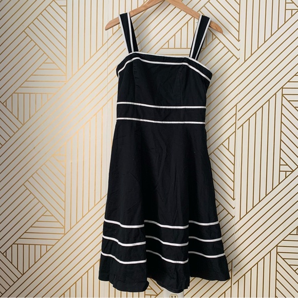 White House Black Market Strapless Sleeveless Dress Convertible Fit & Flare - Picture 3 of 12